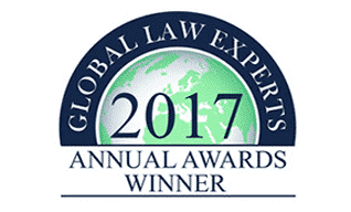 Lawyers UAE - Law Firm of the Year 2017 - Global Law Experts Annual Awards