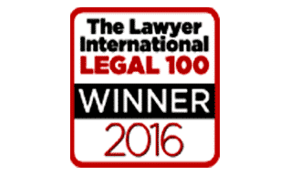 Top Law Firms in UAE & International Law Firms - The Lawyer International Legal 100 Winner 2016