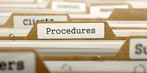 Procedures