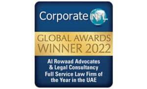 Full Service Law Firm of the Year in the UAE - 2022