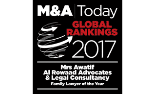 Awatif Shoqi - Family Court Lawyer of the Year 2017 - M&A Today Global Rankings